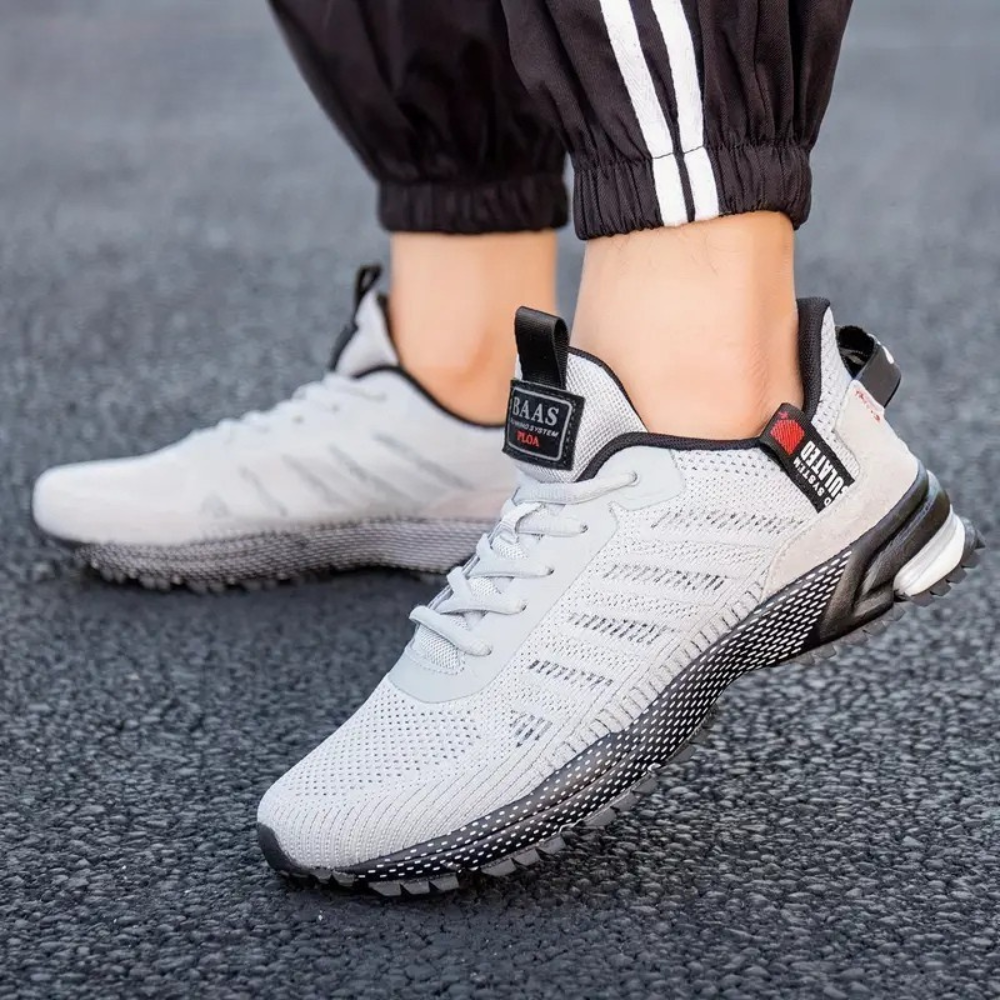 Chaussures de Sport Homme - AirRun™ - Gris Clair