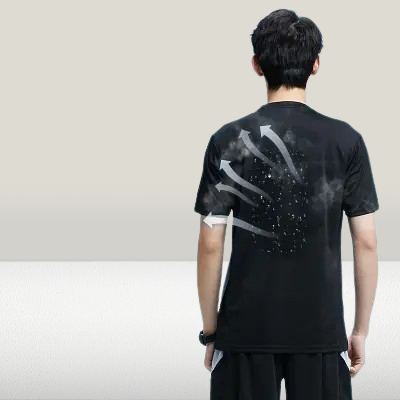 Tenue de Sport Homme - SummerMenSportswear™ - Noir&gris