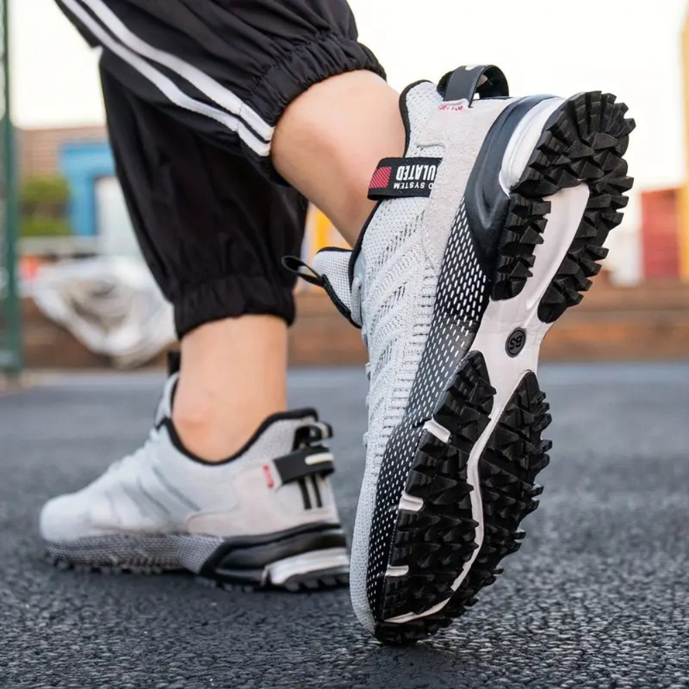 Chaussures de Sport Homme - AirRun™ - Gris Clair