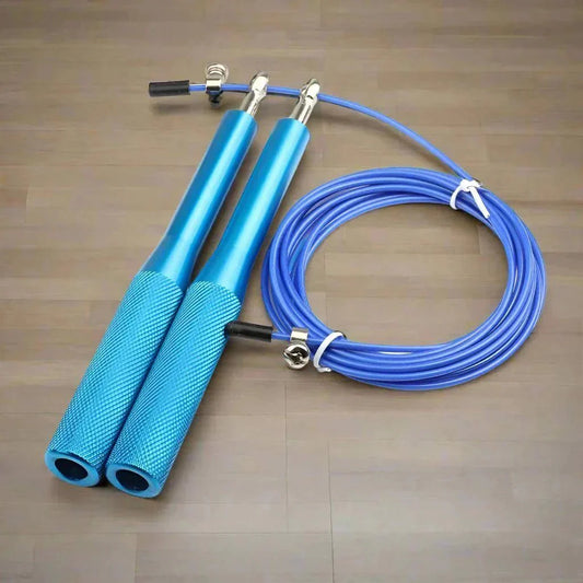 Corde à Sauter - JumpRopeCrossfit™ - Bleu - fitgymboutique.com